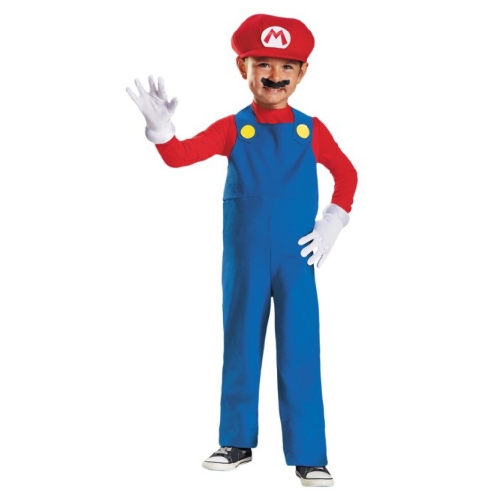 Toddler Mario Costume